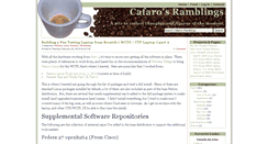 Desktop Screenshot of cafaro.net